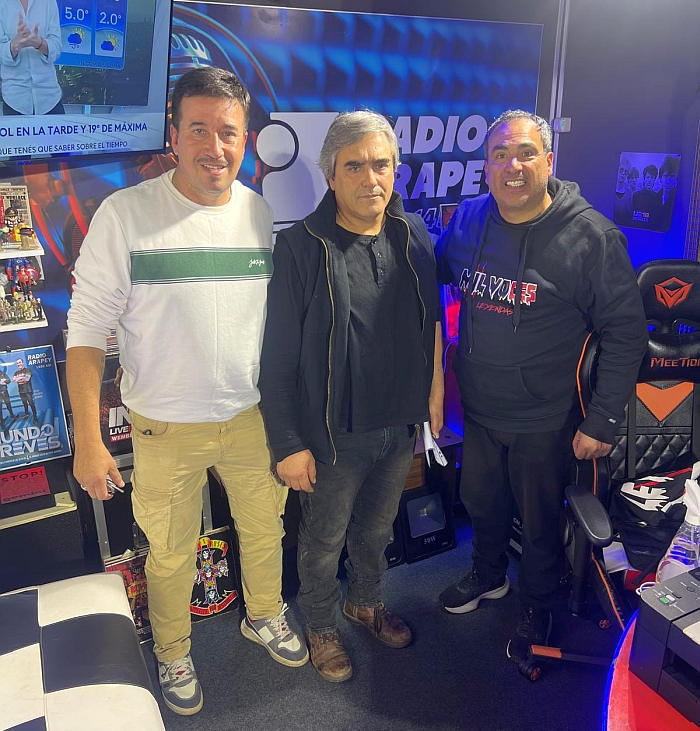 Estuvieron Sandro Theddy y César Sosa de Comerciantes Unidos