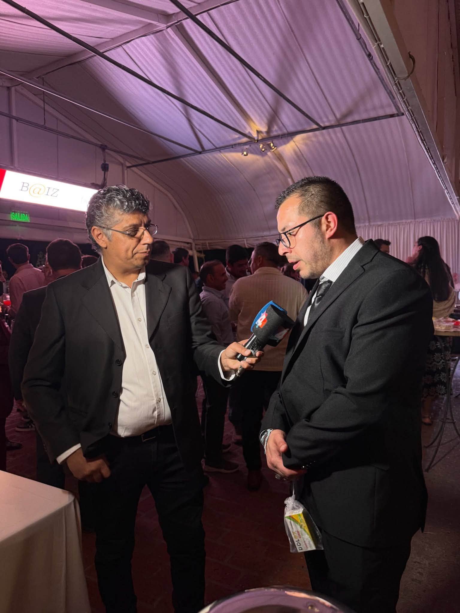 El Presidente de la Junta de Salto participó en el Salón del Vino, organizado por el Rotary Club de Salto.
